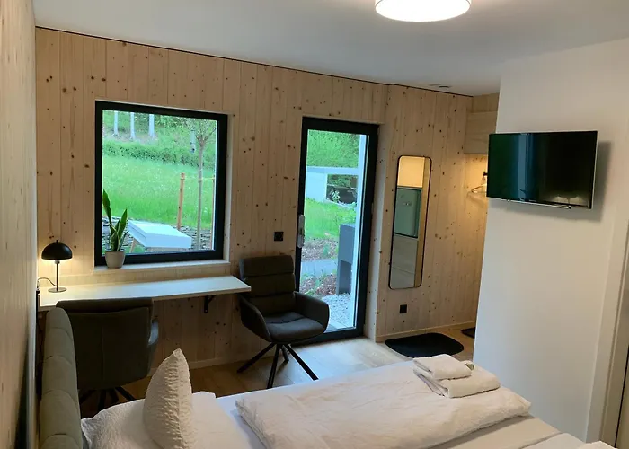 Daire Waldblick - Neubau - Self-check-in - Kein Verkehr - Am Wald - Parkplaetze Vor Tuer - Or Double *